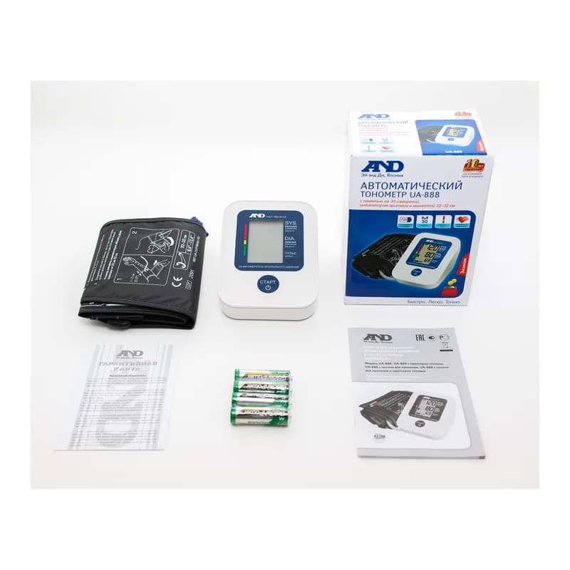 A&D UA-888 avtomatik tonometr və dəsti